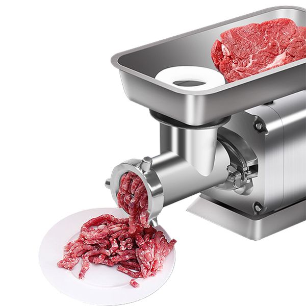 Grinder de carne elétrica para serviço pesado Mincer comercial congelado significava o processador de alimentos de moedor 220V