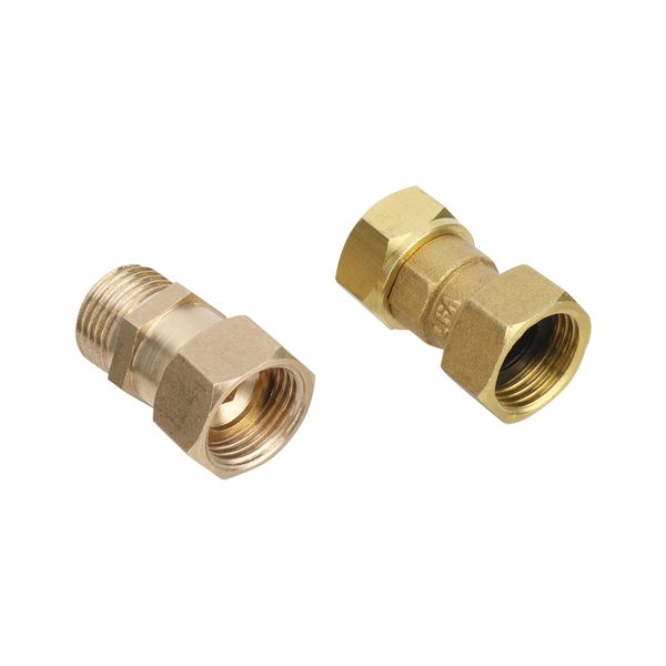 G1/2 Testa diretta 1/2 pollice Maschio/femmina Exagonal Brass Cucine Connettore Iniziali per tubi idraulico CONNETTRO