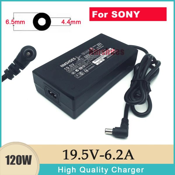 Chargers Original 19.5V 6.2A 120W Charger de adaptador CA para Sony Vaio PCG81114L Laptop Supply Cord