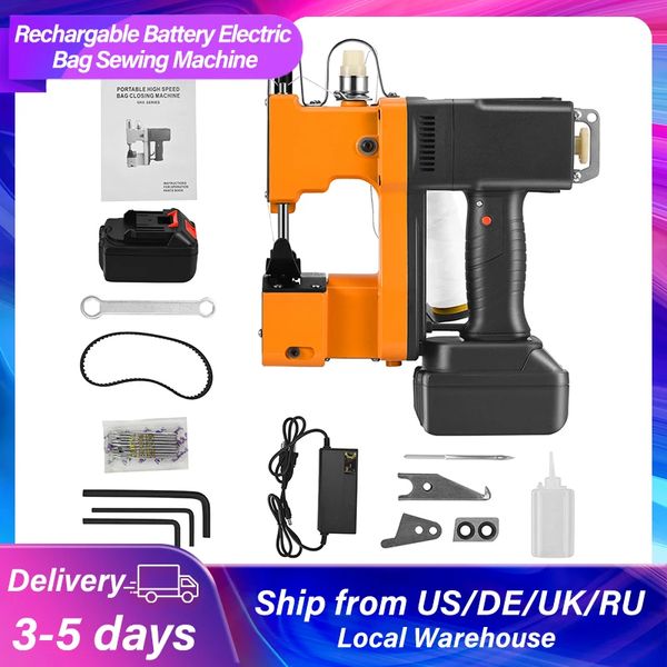 Handheld -Beutel -Nähmaschine Elektrische Industrieverpackungsmaschine mit 2200 mAh Lithiumbatterie tragbarer Sack -Nähmaschine