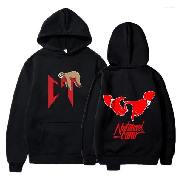 Erkek Hoodies Natanael Cano Aşıklar Erkekler Moda Corridos Tumbados Amor Sweatshirts Kadınlar Soğuk Günlük Harajuku Hooded Pullover Sudaderas