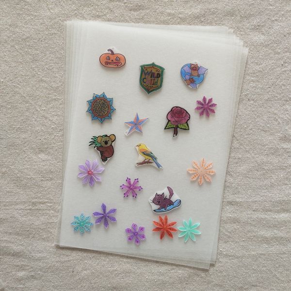 10 PCs Frost encolhimento Art Art Plástico Clear encolhida Folha de papel A4 artesanal e criatividade para crianças DIY Hobbies Crafts Jóias