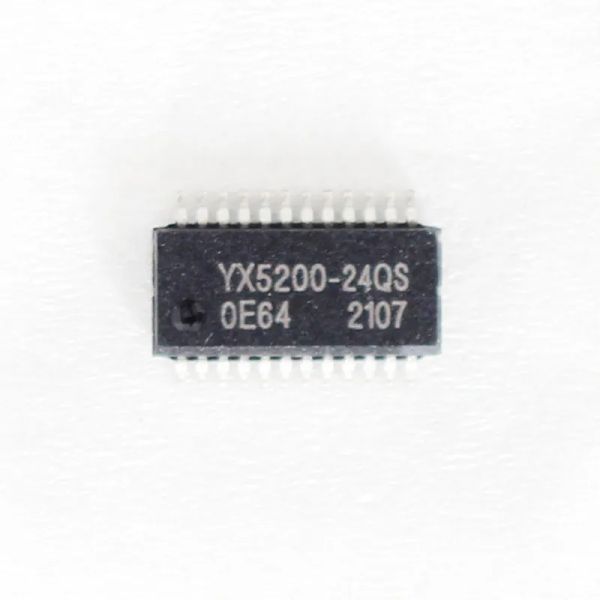 Accessori 10pcs yx520024qs mp3 Chip UART Porta seriale Mp3 Decodificatore Mp3 Chip (numero di parte precedente YX520024SS)