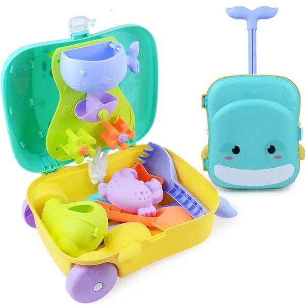 1 Conjunto Children Beach Tool Kids Land Brincho Bath Bath Baththing Criando Sand Toy240327