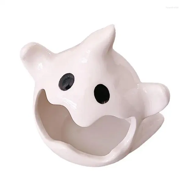 Candele Halloween Halloween Design Ghost Porta in ceramica Ceramic Stand multifunzionale per soggiorno camera da letto casa