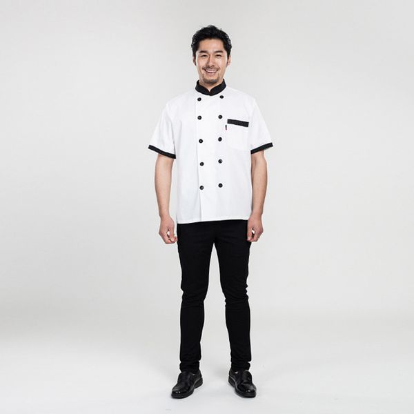 Оптовые жители le Chef Clothing Chorts Chef Whites Uniforms Уникальный отель ресторан кухня короткие куртки для мужчин и женщин