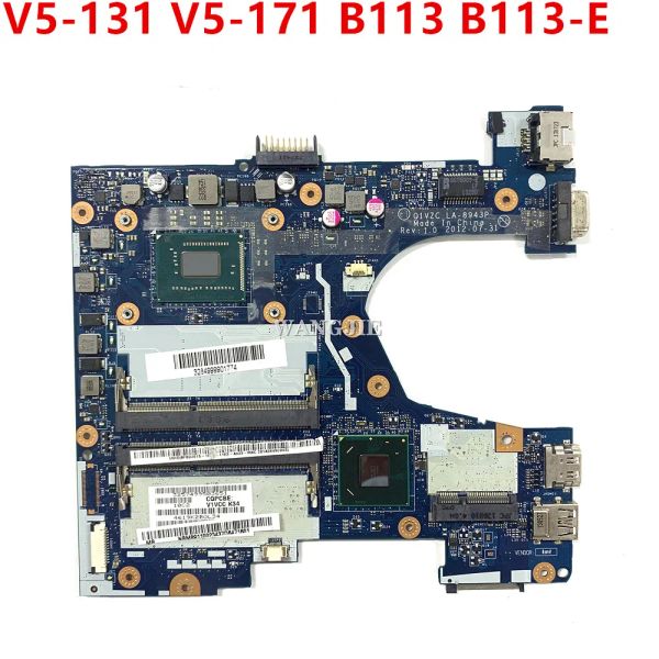 Mãe para a Mãe para Acer Aspire V5131 V5171 B113 B113E Laptop Placa -mãe NBM8911002 Q1VZC LA8943P Com Celeron 1007 CPU juntos SJTNV