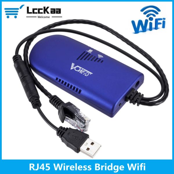 Routers Lcckaa Wi -Fi Wireless Bridge Wi -Fi Route Routers VAP11G300 RJ45 Wi -Fi Wireless To Wired для мониторинга Printer IPTV Cettop Box