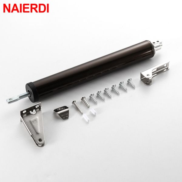 Naiserdi Gas Spring Porta automática Porta mais próxima do dispositivo de fechamento mais suave Dispositivo de fechamento Buffer ajustável Hardware de mobiliário de força