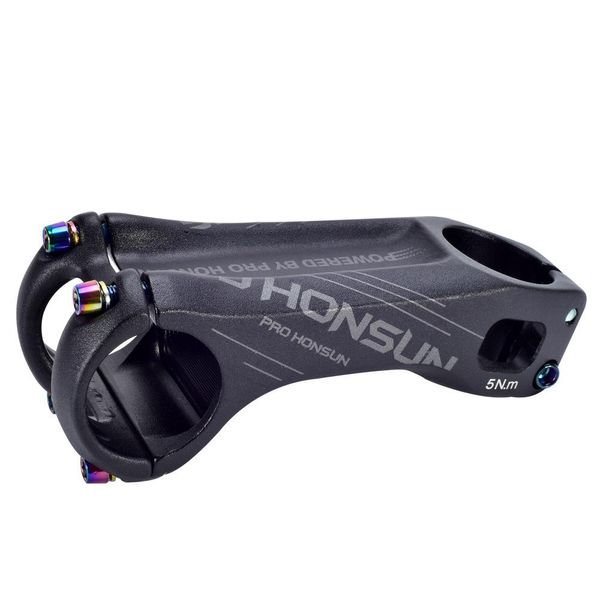 Mountain Bike Bicycle Stem -17 graus Liga de alumínio Haste de 70 mm/ 90mm de ângulo negativo Acessórios para ciclismo esportivo ao ar livre