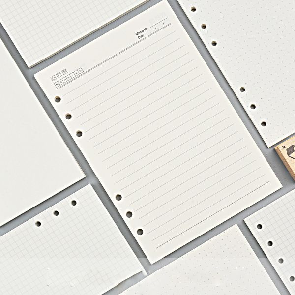 Бумага Looseleaf Daolin Paper Painting Paper Diary Внутренняя ядра пустая chraft бумага Замена ядра граффити ноутбук 48/80/100/60 листы
