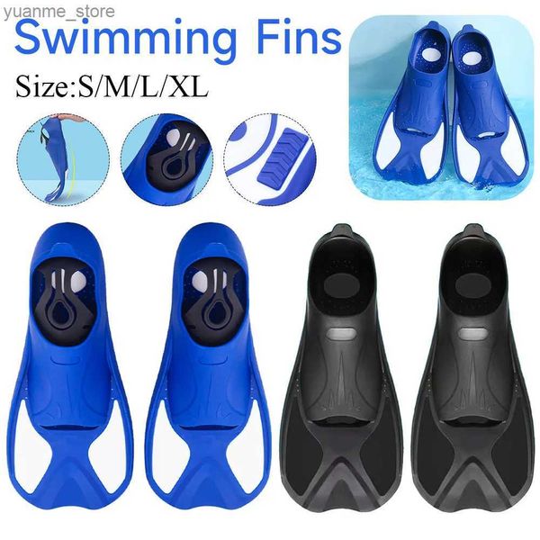 Acessórios de mergulho nadando unissex Nadas de mergulho mole adulto/infantil pés infláveis nadar sapatos de esportes aquáticos resistentes a desgaste Y240410