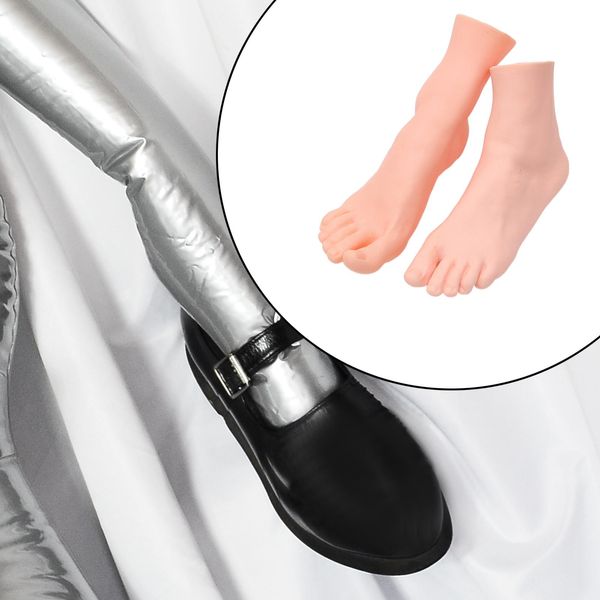 Soft LifeSize Mannequin Foot Jewerly Sandal Shoe Sock Shoes Display