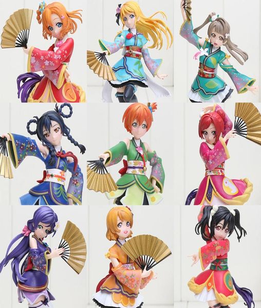 Anime 17cm Love Live Action Figure Fate Zero Minami Kotori Sonoda Umi Hoshizora Rin Tojo Nozomi Kimino PVC Collezione Toy Toy 1008735769