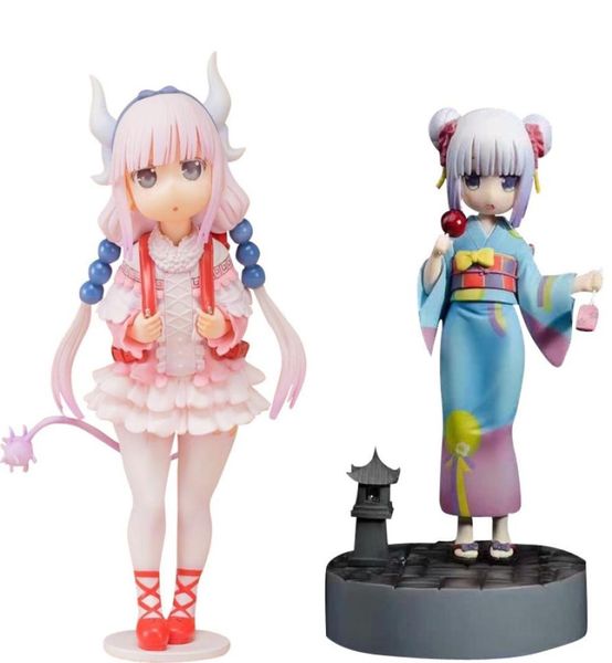 Аниме Kobayashisan no Mida Kanna Kamui Canna PVC фигура игрушка игрушка сексуальная девушка для взрослых коллекционные модели кукольные подарки R03278213054