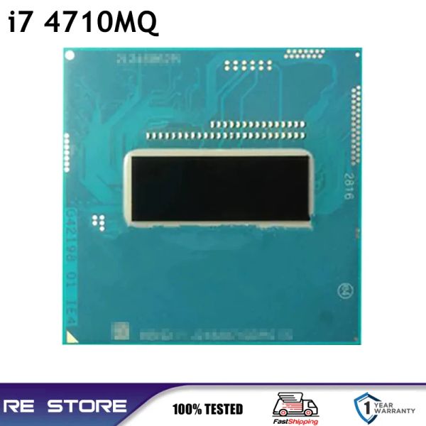 CPUS CORE I74710MQ I7 4710MQ SR1PQ 2,5 ГГц Используется Quadcore EvityRead Laptop CPU.