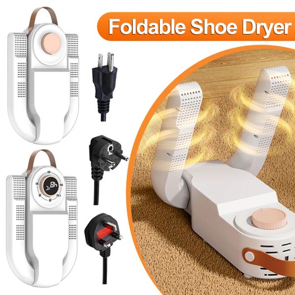 Stivali asciugacapelli con deodorizzatore per scarpe con timer Electric Shoe asciugatura a 220 V Shutoff automatico per sneaker sneaker sneaker Stivali corti guanti