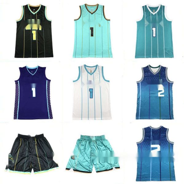 Jersey Hornet Jersey Ball Eart Basketball Suit Sports Top per uomini e giovani