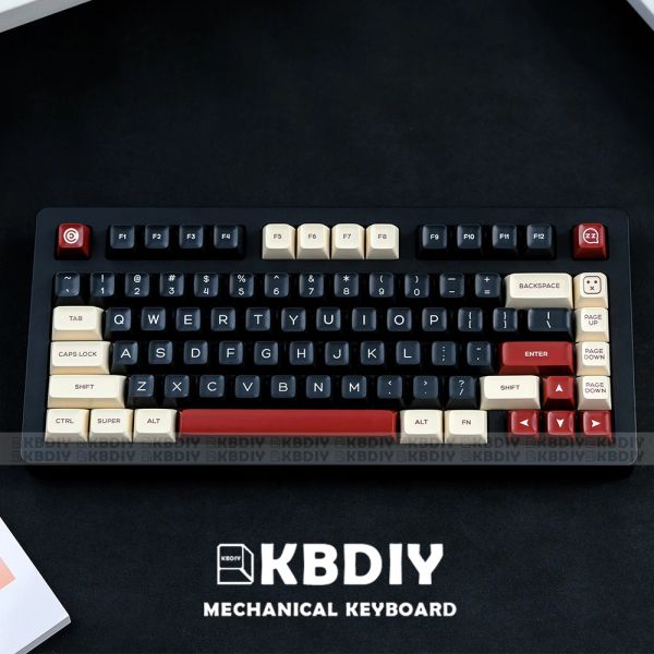 Acessórios kbdiy gmk rome keycap sa perfil keycaps pbt tiro duplo taps taps set iso enter 7u barra de espaço para kit de teclado mecânico personalizado