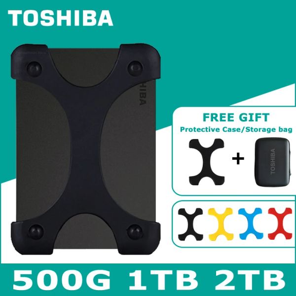 Fährt Toshiba externe Festplatte 2.5 Tragbare Festplatten -Laufwerke HDD Externo 1TB 2TB USB3.0 Speicherplatz