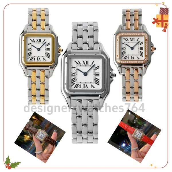 Diamond Watch Women Luxury Movement Uhren für Männer Designer Watch Women Square Armbanduhren Mechanische Sportuhr mit Edelstahlgurt Mann Relojes de Lujo