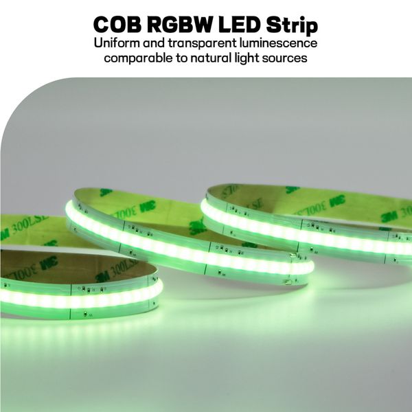 Dotless coB Muti-Color RGBW 816LEDS/M DC12V 16W/M LED TRILHA PARA O Parque Temático