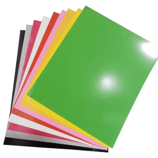 Fensteraufkleber 9Sheets permanent langlebig stark zu bedienende Becher PU -Turbler Notebooks wasserdicht für Schnittmaschinen Selbstklebend