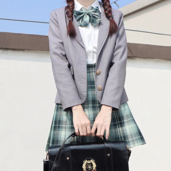 Japanese JK uniformes estudantes 13 cores vermelhas/rosa/preto Blazer High School School Girls Style Style Autumn Suit School Uniformes