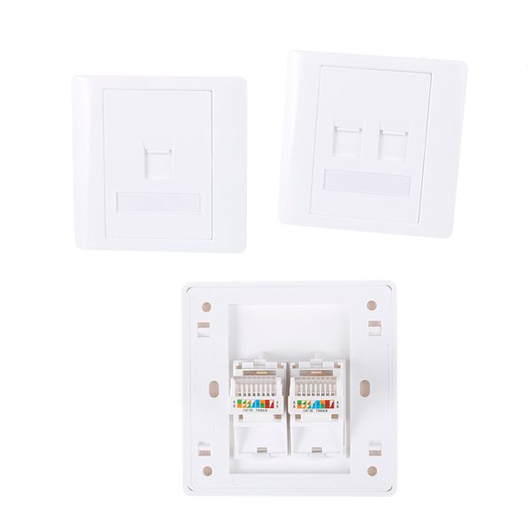 1 porta, 2 porte, 3 porte, 4 porte 86 Tipo Società del computer CAT5E Network Module RJ45 Interfaccia cavo Outlet Wall Socket