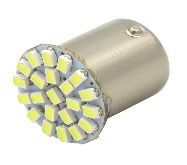 12 В 1156 1157 22SMD P21W BA15S BA15D Светодиодная лампа Авто передние светильники Тормозные огни Оверните свет парковочных ламп LAMP9670115