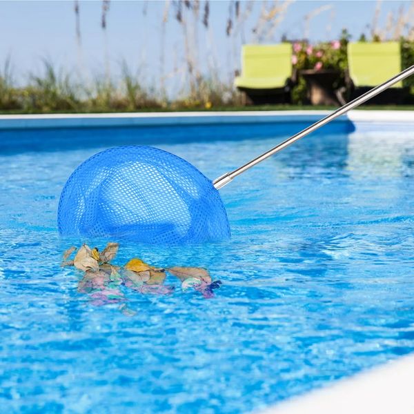 Piscina a foglia mesh Net Professional Tool Strumento di salvataggio mesh Piscina Skimmer Leaf Catcher Borsa per la piscina esterna