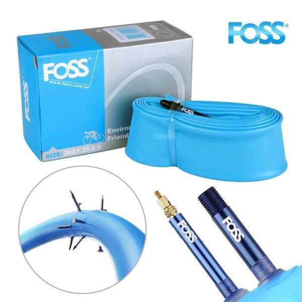 Foss bisiklet tüpü anti ponksiyon 29 inç/700c bisiklet iç lastik schrader/av presta/fv cycing iç lastik