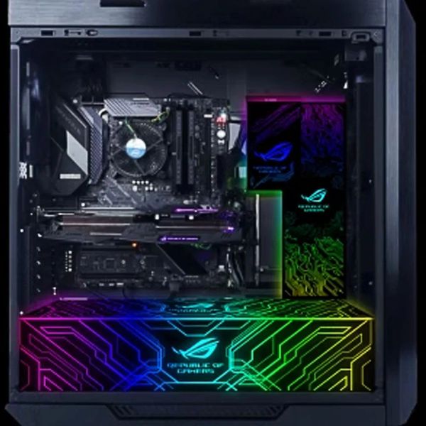 Torri MOD Pannello di illuminazione Argb per Asus Rog Gx601 Chassis, fai -da -te Strix Helios PSU GPU Plate Aura Sync Gamer Cabinet Decoration Board