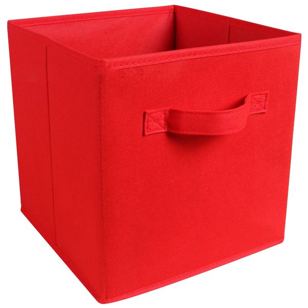 Altbares Filzspeicherbox Korb Kleiderschrank Kleidung Cube Bins Aufbewahrungsorganisator Kinder Spielzeug Büros Bücher Klapper -Lagerkorb 40#