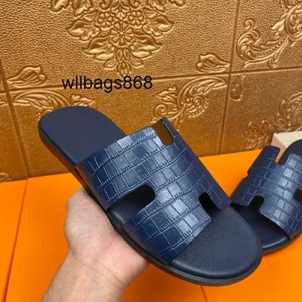 Home Oran Paris Pantoffeln L Mens Europe Station 2024 Sommersandalen Flip Flop Mens Innen- und Außenverschleißverschleiß viel viel atmungsaktiver Freizeittrend