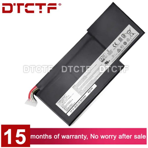 Batterie DTCTF 11.4V 52.4Wh 4500Mah Modello BTYM6K Batteria adatta per MSI MS17B4 MS16R1 MS16R2 MS16R3 GS63VR 7RG GF63 GF75 Laptop