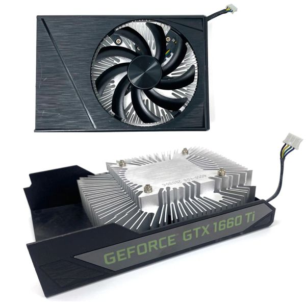 Raffrendante di raffreddamento a calore a calore 87mm 4pin PLD09210S12HH GTX1660 TI Ventola GPU per Lenovo Dell HP GTX 1660 1660S 1660Ti Scheda grafica ventola di raffreddamento