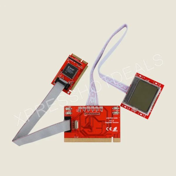 Cartões PCI MotherBoard Analyzer Post Tester Post Tester Card para PC Laptop Desktop Pti8