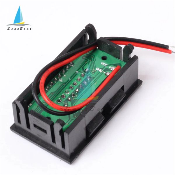 Indicatore del livello di carica della batteria dell'auto 6V 12V 24V 36V 48V 60V 60V 72 V Misurazione della batteria al litio Voltmeter Tester Tester Voltmeter