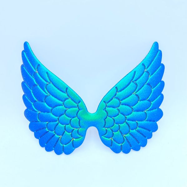 6pcs 84*105mm Colorido Angel Wing Apliques Kid Diy Patch e Baby Headwere Acessorie