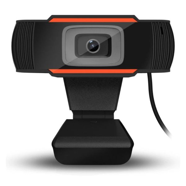 Webcams 720p Streaming High -Definition -Webcam integrierte Mikrofon USB -Desktop KOSTENLOSE Drive Webkamera für Gamer Facebook YouTube Streamer Neu