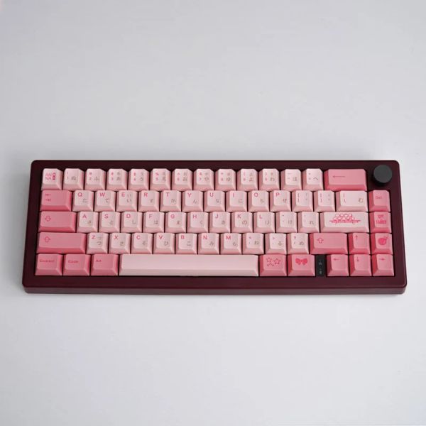 Accessoires Large Set Ania Spy Family Keycap Japanisches Kirschprofil Farbstoff Sub ISO Eingeben Sie 3U 7U Space Bar -Schlüsselkaps für mechanische Tastatur