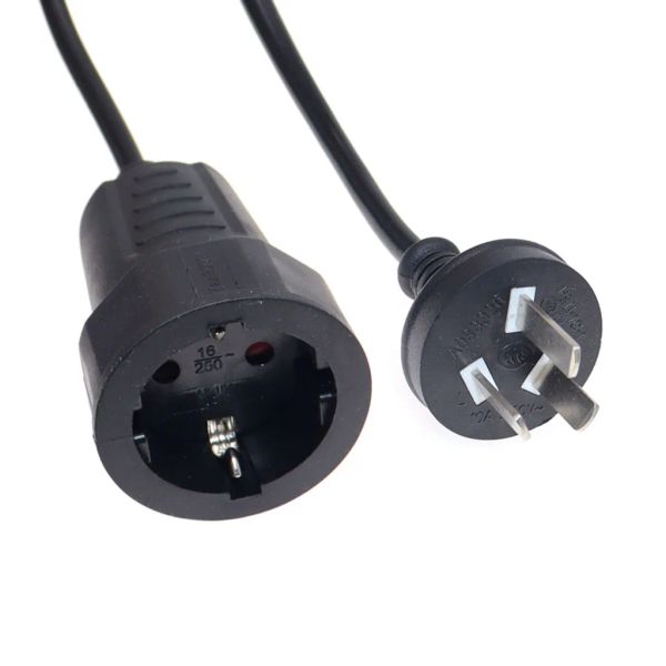 Au PDU UPS AC Cord Power, Au Australian 3pin maschio Plug to Europe Schuko Adattatore di alimentazione femmina di alimentazione 30 cm/50 cm