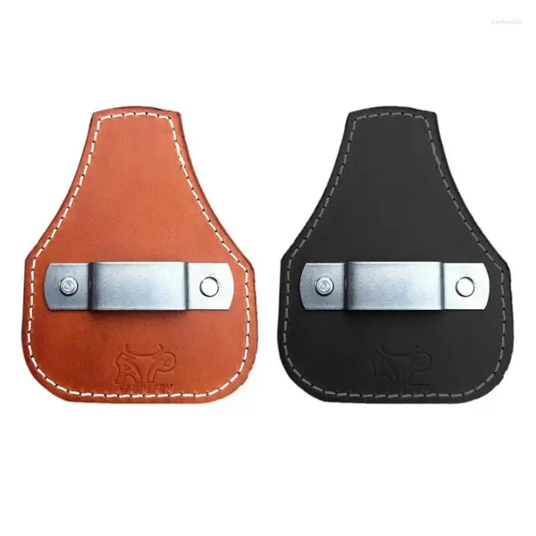 Aufbewahrungsbeutel Elektriker Klebeband Messwerkstasche Leder Taille Taschenbeutelhalter für Standardmessungen Ansätze