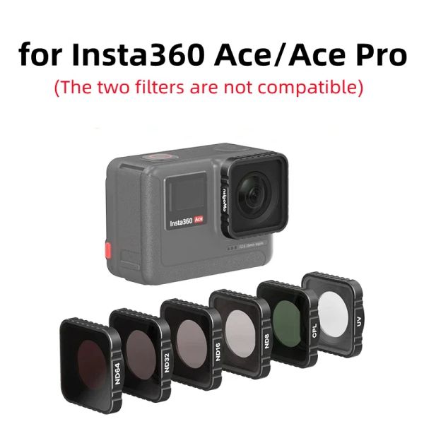 Аксессуары для INSTA360 ACE PRO FILTERS CPL MCUV ND8/16/32/64 Действительно