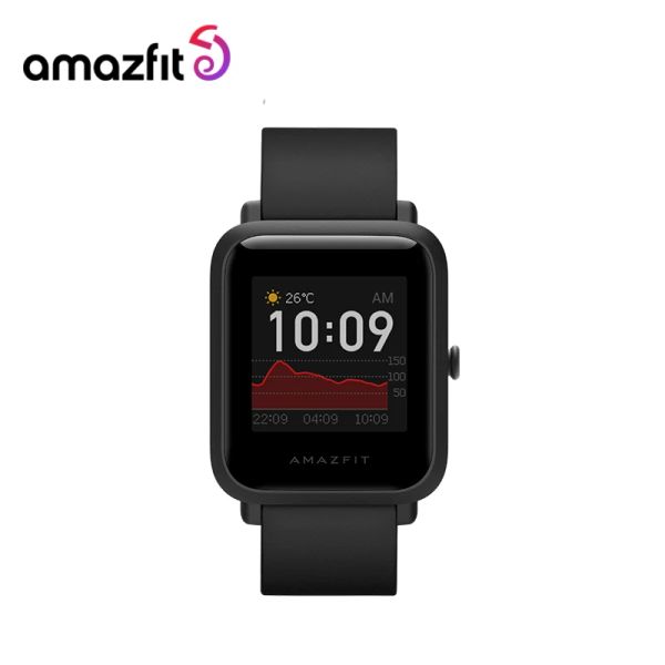 Смотреть Amareffit Bip S SmartWatch 5ATM водонепроницаемы