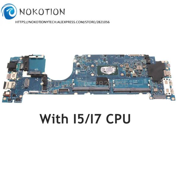 Материнская плата Nokotion для Dell Latitude 7490 E7490 Материнская плата ноутбука с I3/I5/I7 CPU DDR4 DAZ40 LAF321P LAF322P CN0NFCCJ CN03MK2NN