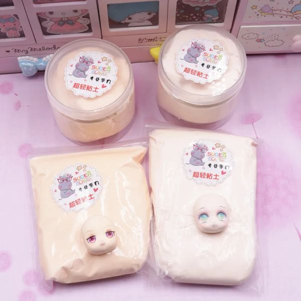 100g Professional Ultra-Light Clay Clay Diy Diy Mud Polymer Doll Doll Skin Plasticine Safety Sculpture Clay