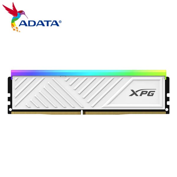 RAMS 100% ADATA XPG Weiß D35G DDR4 RGB -Speichermodul 3200 MHz 3600 MHz 8 GB 16 GB Single Udimm Heatkala Gaming Memoria RAM für Desktop
