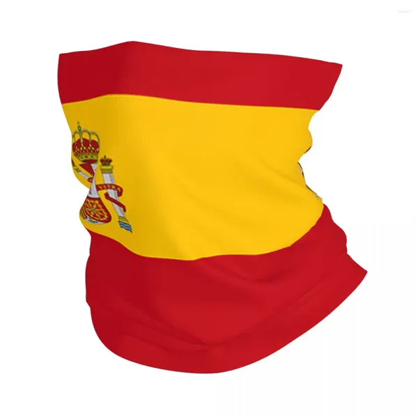 Schalsflagge der spanischen Bandana-Halsabdeckung gedruckter Balaclavas Wrap Schal mehr Gebrauch